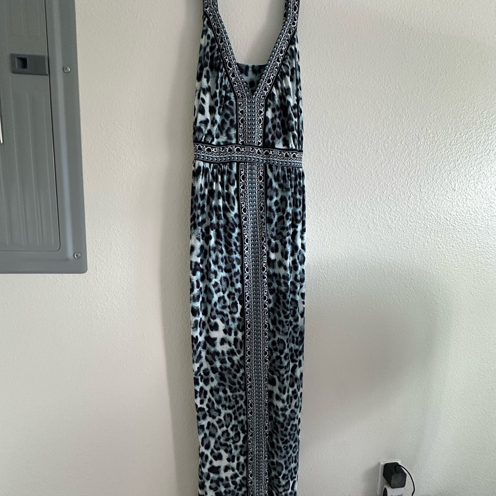 INC International Concepts Leopard Maxi Dress